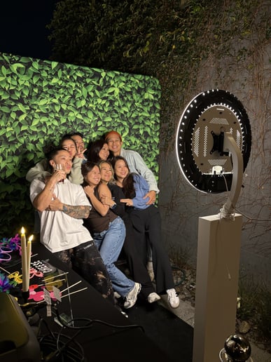 Gallery photo 9 of Golden Hour Visuals Photo Booth