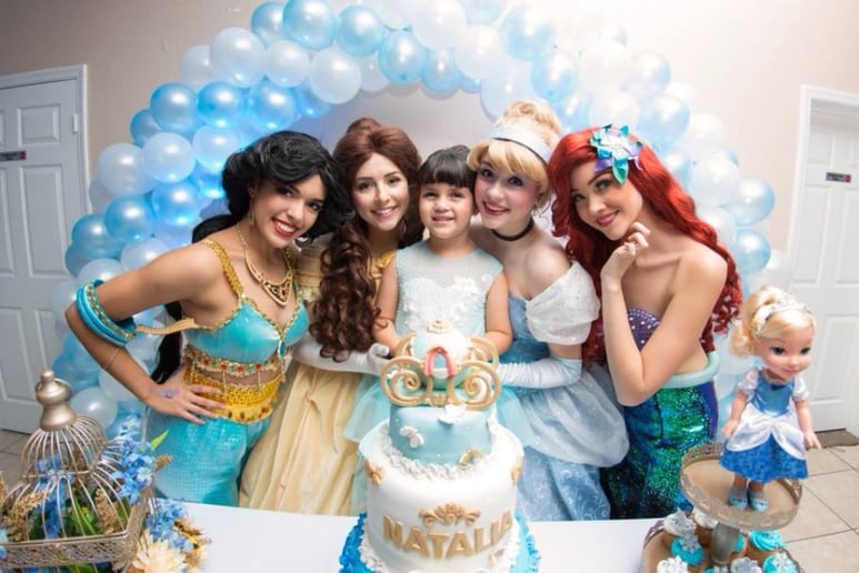 Gallery photo 2 of Golden Tiara Princess Parties -Orlando Princess Parties
