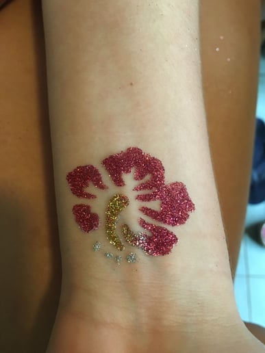 Gallery photo 1 of Green Dragonfly Face Painting