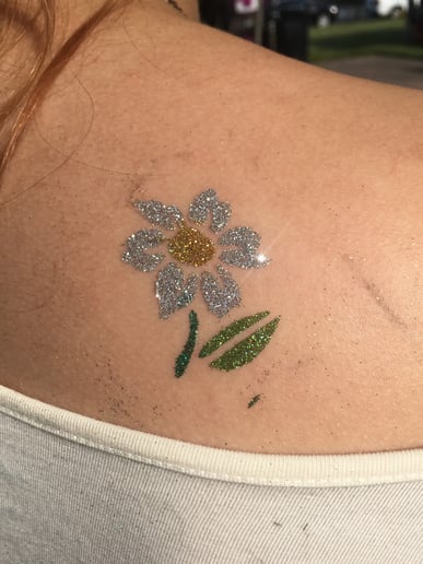 Gallery photo 4 of Green Dragonfly Face Painting