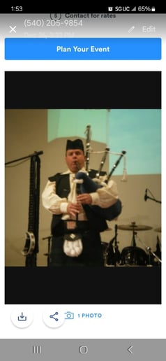 Gallery photo 1 of Greg Akers Bagpipes