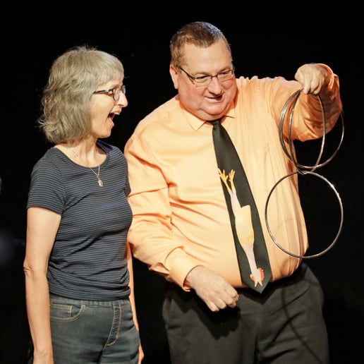 Gallery photo 6 of The Comedy Illusions of Greg Wood & Oonaugh