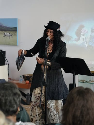 Gallery photo 6 of Amber, Typewriter Poet