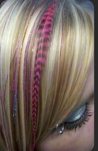 Gallery photo 10 of Hair Flair (Tinsel, Feathers & Extensions)