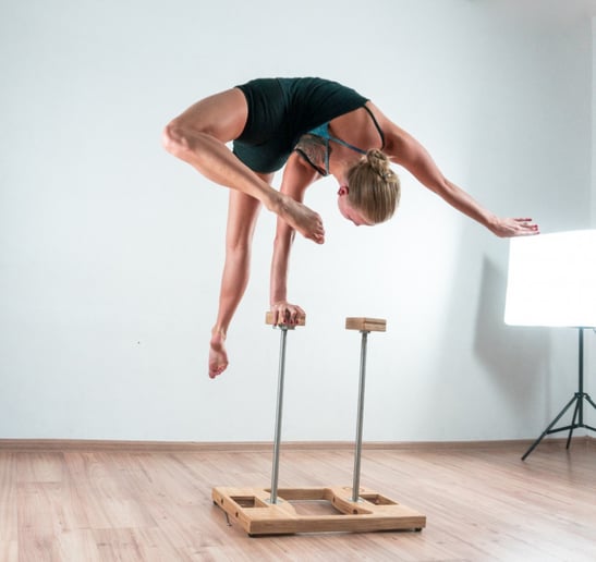Gallery photo 1 of Hand-Balancing Act on Canes