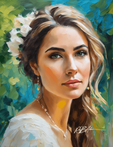 Gallery photo 4 of Hand-painted Portraits | Weddings & more