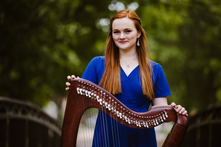 Gallery photo 2 of Hannah Flowers, Harpist