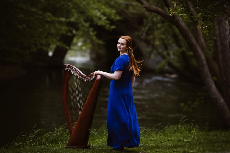 Gallery photo 3 of Hannah Flowers, Harpist