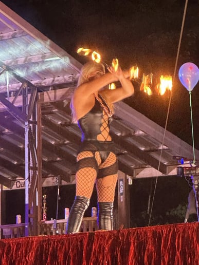 Gallery photo 2 of Harley Lollipop's Aerial Embers Artistry