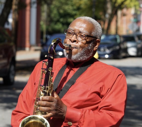 Gallery photo 2 of Harold Kimble impersonates James E Jones