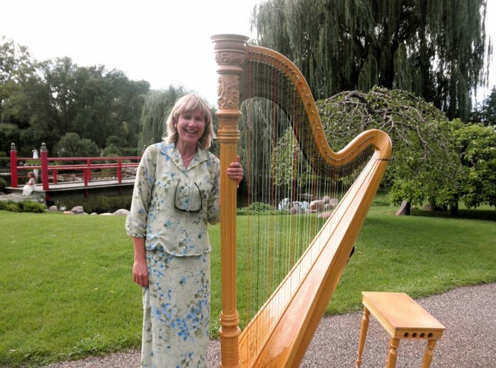 Gallery photo 2 of Harpist Cathy Victorsen
