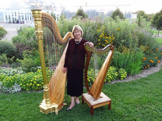 Gallery photo 7 of Harpist Cathy Victorsen