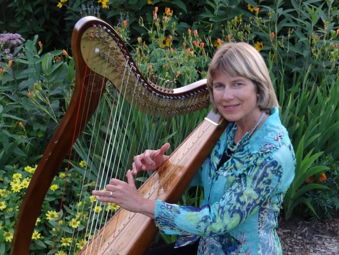 Gallery photo 8 of Harpist Cathy Victorsen