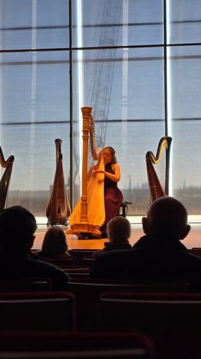 Gallery photo 3 of Harpist Emily Reader