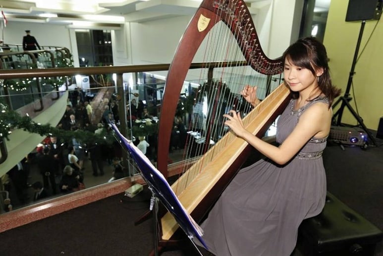 Gallery photo 3 of Harpist Gracelyn