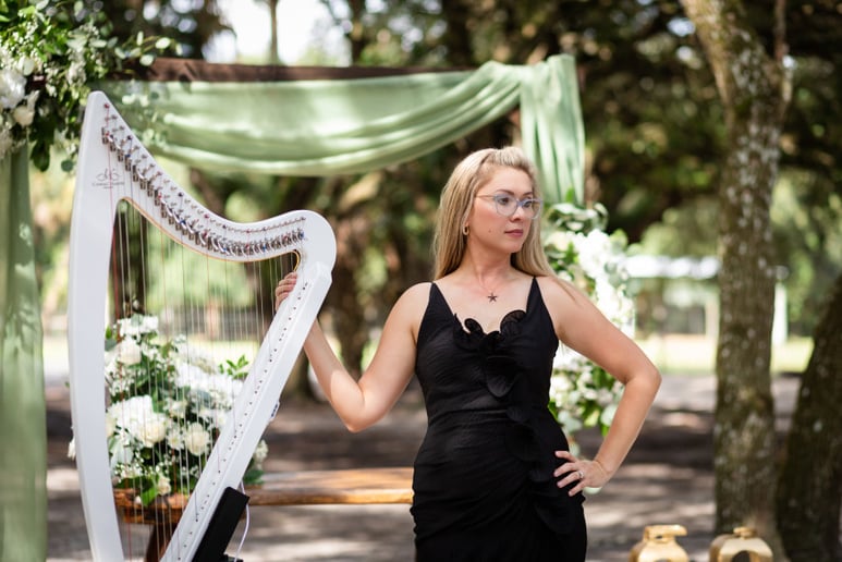 Gallery photo 1 of Harpist Karina