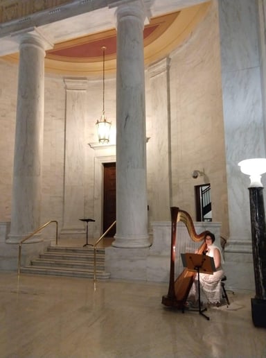 Gallery photo 3 of Harpist Laura Hoffman