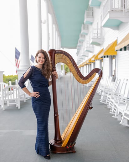 Gallery photo 3 of Harpist LeAnne Bennion