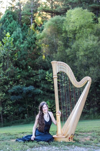 Gallery photo 4 of Harpist Meg