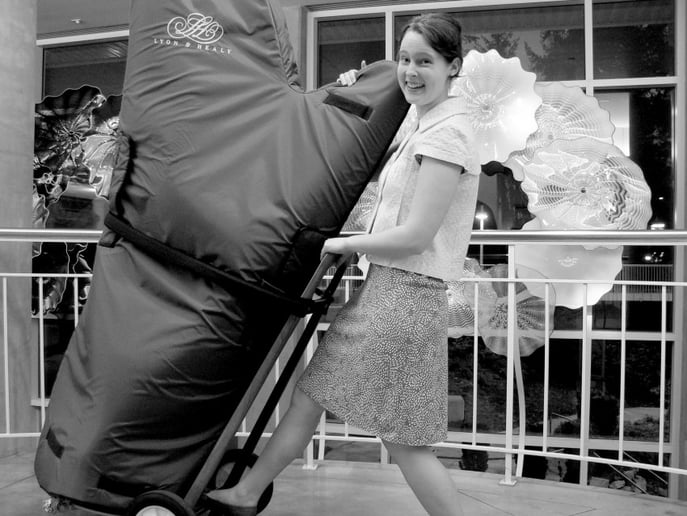 Gallery photo 5 of Harpist Naomi Chan
