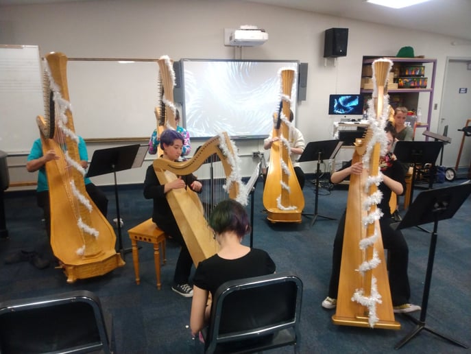Gallery photo 1 of Melissa White Harpist
