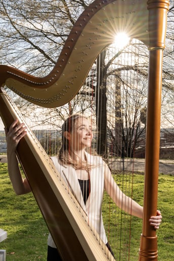 Gallery photo 2 of Melissa White Harpist