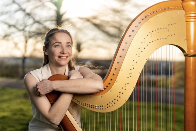Gallery photo 3 of Melissa White Harpist