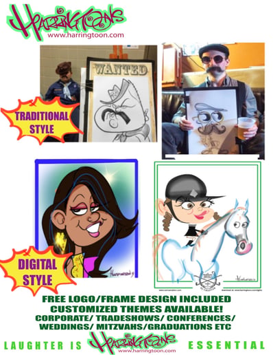 Gallery photo 1 of Harringtoons Caricatures & Cartoons