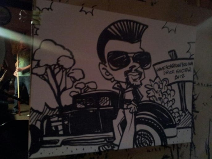 Gallery photo 3 of Live Caricature Entertainment!