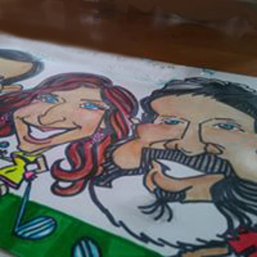Gallery photo 10 of Live Caricature Entertainment!