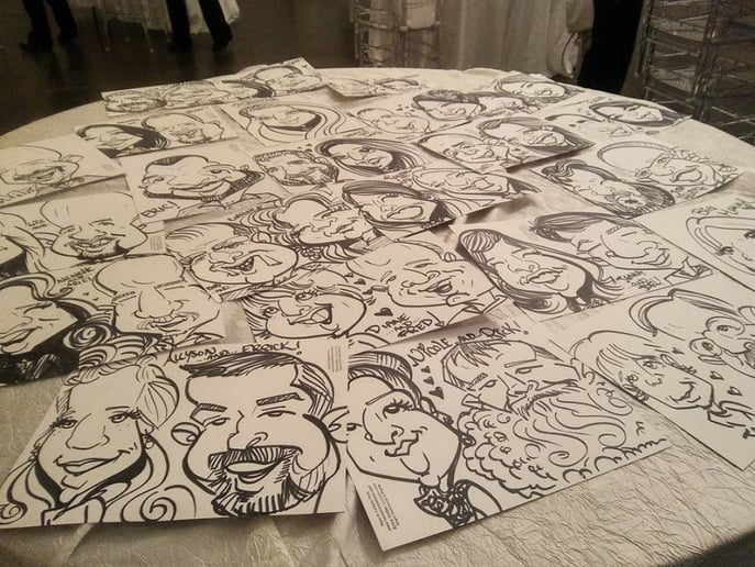 Gallery photo 15 of Live Caricature Entertainment!