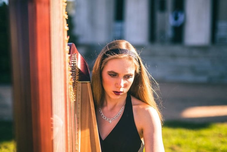 Gallery photo 2 of Heather Hills, Harpist