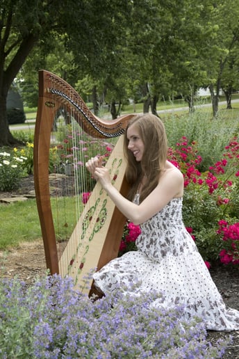 Gallery photo 3 of Heather Hills, Harpist
