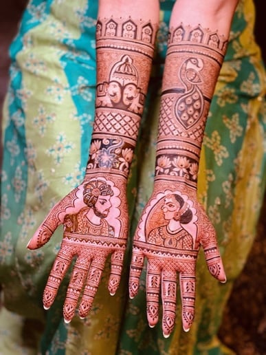 Gallery photo 1 of Henna Service for Bride and Guest, Threading