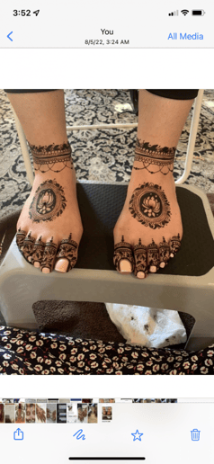 Gallery photo 5 of Aisha Mahenti Henna Tattoos