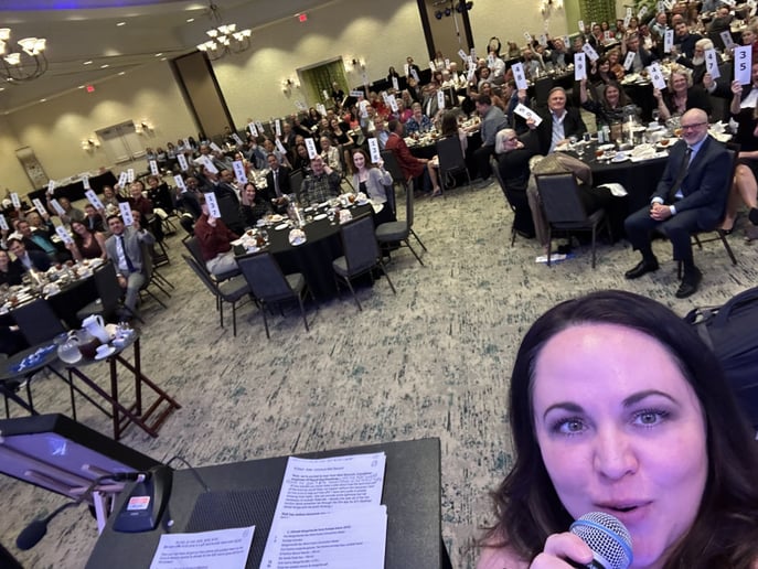 Gallery photo 8 of High Energy Woman Auctioneer