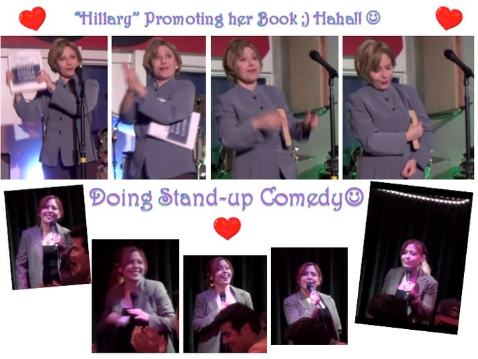 Gallery photo 2 of Jackie Eco as Hillary Clinton and more...
