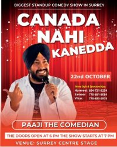 Gallery photo 3 of Harmeet Singh Kohli Standup Comedian (Hindi/English/Punjabi)