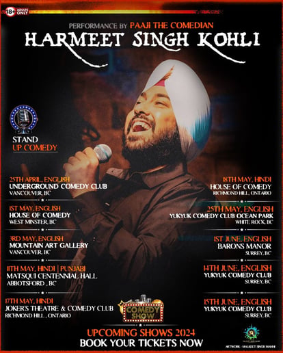 Gallery photo 6 of Harmeet Singh Kohli Standup Comedian (Hindi/English/Punjabi)
