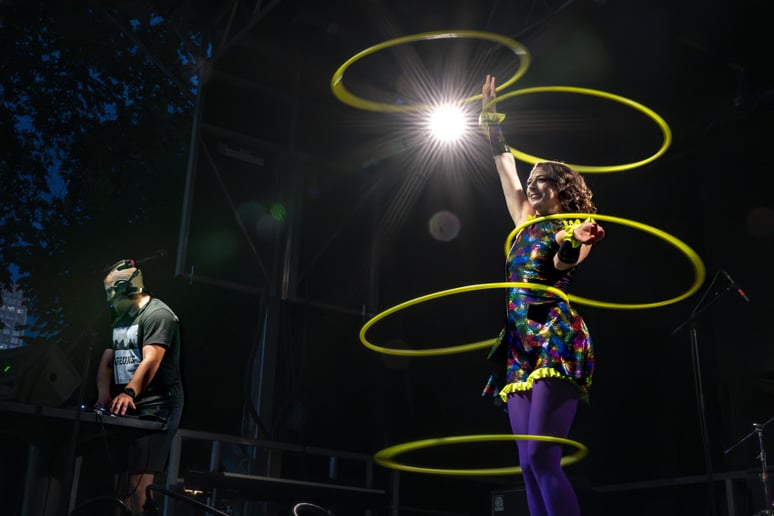 Gallery photo 1 of Hula Hoop Circus
