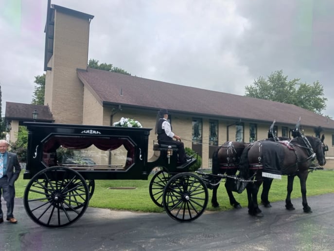 Gallery photo 1 of Horsing Round Carriage Service