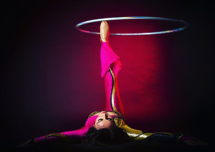 Gallery photo 3 of Hula-Hoop Act
