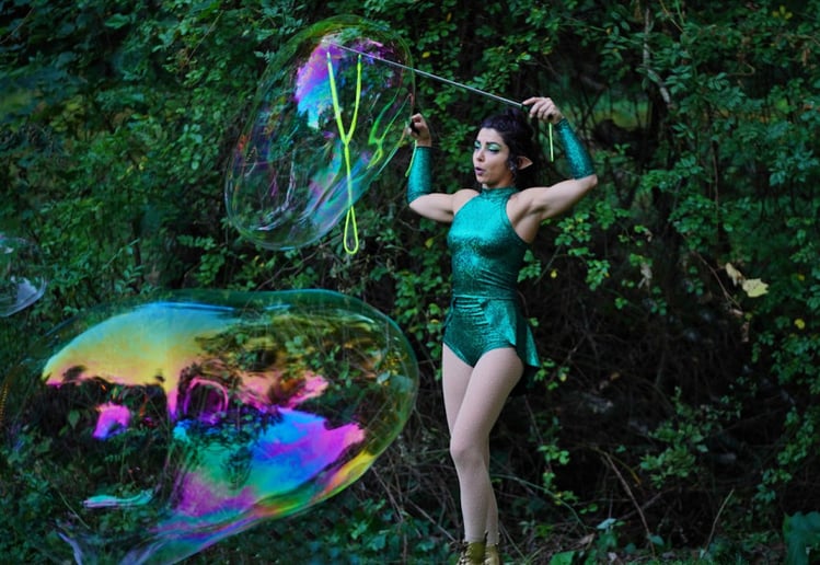 Gallery photo 3 of Alysha Shah - Embodied Arts - Circus Entertainment & Fire Dancing