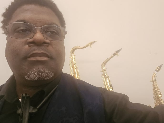 Gallery photo 1 of Ignatius Hines, saxophonist