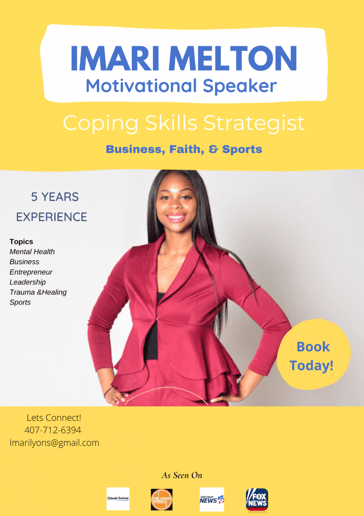 Gallery photo 6 of Imari Melton the Coping Strategist