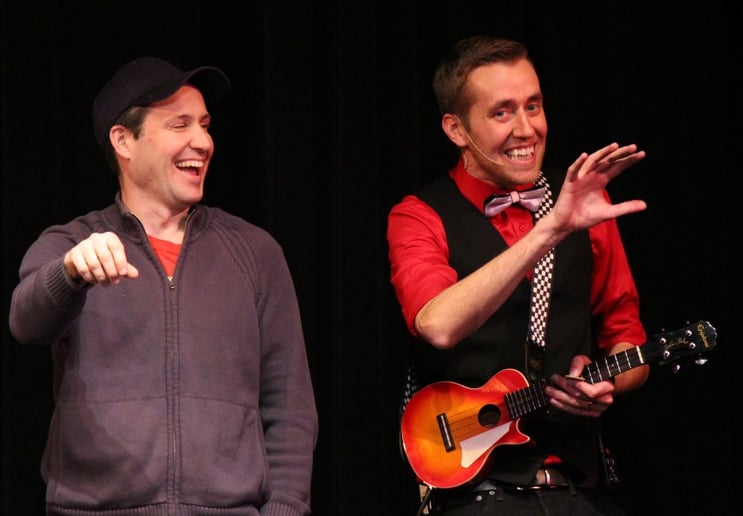 Gallery photo 1 of Brent and Sarah's Comedy Magic Show