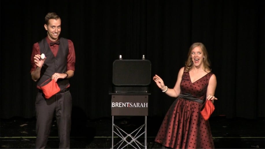 Gallery photo 4 of Brent and Sarah's Comedy Magic Show