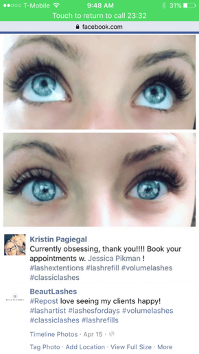 Gallery photo 4 of Individual Eyelash Extentions