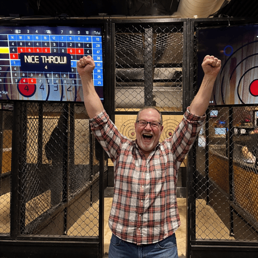 Gallery photo 2 of Indoor/Outdoor Mobile Axe Throwing
