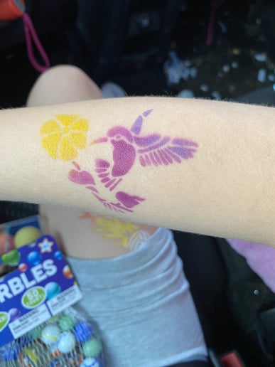 Gallery photo 4 of Inkalumpa Temporary Airbrush Tattoos